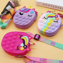 Load image into Gallery viewer, Pop Unicorn Purse Fidget Toys For Girls