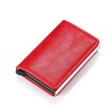 Load image into Gallery viewer, Pop Up Mini Wallet Metal Business Wallet For Man And Women Smart Slim Wallet Holder Excellent Gift For Businessman