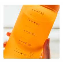 Load image into Gallery viewer, Portable 6 Colors Tritan Material Water Bottle With Straw Outdoor Sport Fitness Drinking Bottles Durable Plastic Bottle