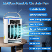 Load image into Gallery viewer, Portable Air Conditioner Fan Evaporative Humidifier 3 Speed Spray