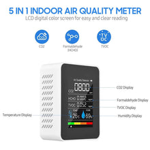 Load image into Gallery viewer, Portable Air Quality Monitor