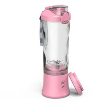 Load image into Gallery viewer, Portable Blender 600ml Electric Juicer Fruit Mixers 4000mah Usb Rechargeable Smoothie Mini Blender Personal Juicer Colorful Cup Personal Size Blender Mini Fruit Mixer Milkshake Smoothie Maker With Usb Rechargeable Juicer