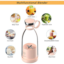 Load image into Gallery viewer, Portable Blender Bottle Electric Juicer