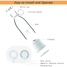 Load image into Gallery viewer, Portable Blender Bottle Electric Juicer