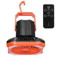 Load image into Gallery viewer, Portable Camping Lantern Fan 10000mAh Battery Powered with 4 Light Modes