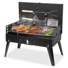Load image into Gallery viewer, Portable Charcoal Grill Foldable BBQ Suitcase