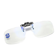 Load image into Gallery viewer, Portable Clip Reading Glasses For Women Anti Blue Light Blocking Presbyopic Eyeglasses For Men Computer Blue Light Blocking Reading Glasses Flexible Lightweight Anti Eyestrain Portable Readers Flip Clips Lens Magnifier +1.0 1.5 2.5
