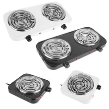 Load image into Gallery viewer, Portable Coil Heating Hot Plate Stove Countertop