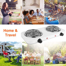 Load image into Gallery viewer, Portable Coil Heating Hot Plate Stove Countertop