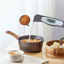 Load image into Gallery viewer, Portable Digital Kitchen Thermometer Food Cooking Meat Barbecue With Probe Food Thermometer Instant Read Meat Thermometer for Grill and Cooking Best Waterproof Ultra Fast Thermometer With Backlight & Calibration For Food Milk Water Cooking Kitchen Tools