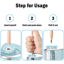 Load image into Gallery viewer, Portable Electric Pencil Sharpeners