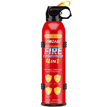Load image into Gallery viewer, Portable Fire Extinguisher Spray 4-in-1 with Bracket