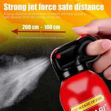 Load image into Gallery viewer, Portable Fire Extinguisher Spray 4-in-1 with Bracket
