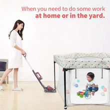 Load image into Gallery viewer, Portable Folding Playard for Babies, Toddler Indoor & Outdoor Play