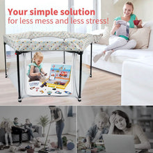Load image into Gallery viewer, Portable Folding Playard for Babies, Toddler Indoor & Outdoor Play
