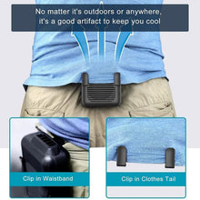 Load image into Gallery viewer, Portable Mini Neck Waist Fan