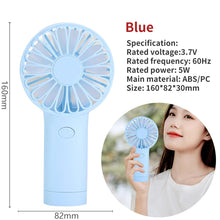 Load image into Gallery viewer, Portable Neck Fan USB Rechargeable Bladeless Fan Mini Electric Ventilator Silent Neckband Wearable Cooling for Sports Wearable Necklace Fan with 3 Speeds for Home Office Travel Outdoor Sports