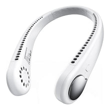 Load image into Gallery viewer, Portable Neck Fan USB Rechargeable Bladeless Mini Electric Fan Silent Neckband Wearable Cooling Fan for Sports Travel Portable Bladeless Rechargeable Electric Fan for Travel
