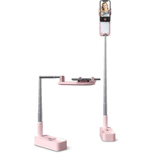Load image into Gallery viewer, Portable Phone Holder with LED Dimmable Light