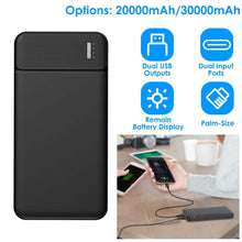 Load image into Gallery viewer, Portable Power Bank Phone Charger with 1 Micro USB Cable