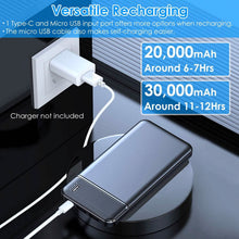Load image into Gallery viewer, Portable Power Bank Phone Charger with 1 Micro USB Cable
