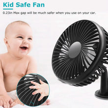 Load image into Gallery viewer, Portable Rotatable Car Cooling Fan