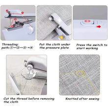 Load image into Gallery viewer, Portable Sewing Machine Quick Handheld Stitch Tool