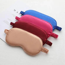 Load image into Gallery viewer, Portable Sleeping Eye Mask Cover Eye Patch Smooth Blindfold Rest Relax Eye Cover Soft And Comfortable Night Blindfold For Women