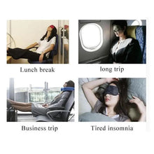 Load image into Gallery viewer, Portable Sleeping Eye Mask Cover Eye Patch Smooth Blindfold Rest Relax Eye Cover Soft And Comfortable Night Blindfold For Women