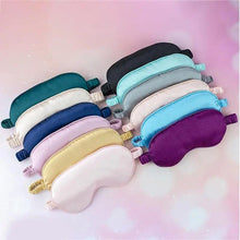 Load image into Gallery viewer, Portable Sleeping Eye Mask Cover Eye Patch Smooth Blindfold Rest Relax Eye Cover Soft And Comfortable Night Blindfold For Women