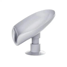 Load image into Gallery viewer, Portable Soap Dish Leaf Shape Soap Holder Leaf Shaped Soap Box Soap Dish For Bathroom Suction Cup Bathroom Storage For Soap Soap Dishes Sponge Container with Suction Cup Leaf Shape Self Draining for Bathroom Kitchen Sink