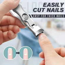 Load image into Gallery viewer, Portable Ultra Sharp Nail Clippers Stainless Steel