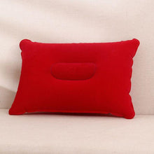 Load image into Gallery viewer, Portable Ultralight Inflatable Pillow PVC Nylon Air Pillow Sleep Cushion Travel Bedroom Hiking Beach Car Plane Head Rest Support Convenient Ultralight Inflatable Air Pillow Sleep Cushion Travel Bedroom Hiking Beach Car Plane