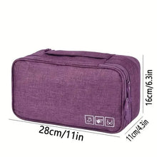 Load image into Gallery viewer, Portable Underwear & Toiletry Storage Bag