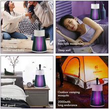 Load image into Gallery viewer, Portable USB Electric Mosquito Killing LED Lamp