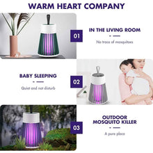 Load image into Gallery viewer, Portable USB Electric Mosquito Killing LED Lamp