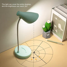 Load image into Gallery viewer, Portable USB Rechargeable LED Folding Desk Lamp Eye Protection Touch Dimming Working Reading Table Lamp For Book Bed Office Decorative Table Lamp Cute Study Lamps for Bedroom Décor