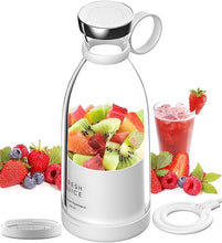 Load image into Gallery viewer, Portable White Blender Powered Blender Electric Juicer Mini Blender Multifunction Juice Maker Machine Blender Smoothies Juice Mixer
