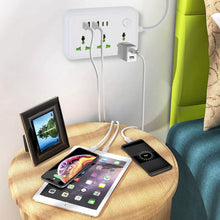 Load image into Gallery viewer, Power Strip with 5.9ft Extension
