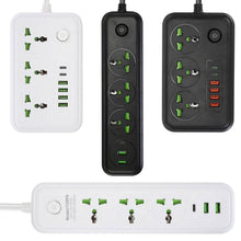 Load image into Gallery viewer, Power Strip with 5.9ft Extension
