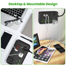 Load image into Gallery viewer, Power Strip with 5.9ft Extension