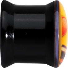 Load image into Gallery viewer, 7/16 Licensed Heart Eyes emoji Acrylic Double Flare Plug Set