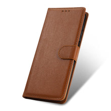 Load image into Gallery viewer, Premium PU / Leather Case Magnetic Closure Protective Flip Wallet Case Cover Leather Case for Xiaomi Redmi Note 11S 10 10S 9 9S 9T 8T 8 7 6 5 5A Pro Max 4X 9A 8A 7A 6A POCO X3 NFC Flip Wallet