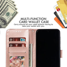 Load image into Gallery viewer, Premium PU Leather Flip Case Magnetic Closure Wallet Protective Case Leather wallet Case for Xiaomi Mi 11T 12T 10 Lite Redmi 9AT 9T 9 9A 7A 9C Redmi Note 10 Pro 11 10S 8