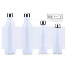 Load image into Gallery viewer, Premium Quality 350/500/750/1000ml Double-wall Creative BPA free Water Bottle Stainless Steel Beer Tea Coffee Portable Sport Vacuum thermos