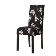 Load image into Gallery viewer, Print Pattened Dining Chair Cover Spandex Elastic Chair Slipcover Stretch Case For Chairs Wedding Hotel Banquet Fit Stretch Short Dining Room Chair Covers with Printed Pattern Banquet Chair Seat Protector Slipcover For Home Party Hotel Wedding Ceremony