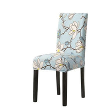 Load image into Gallery viewer, Print Pattened Dining Chair Cover Spandex Elastic Chair Slipcover Stretch Case For Chairs Wedding Hotel Banquet Fit Stretch Short Dining Room Chair Covers with Printed Pattern Banquet Chair Seat Protector Slipcover For Home Party Hotel Wedding Ceremony