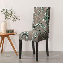 Load image into Gallery viewer, Print Pattened Dining Chair Cover Spandex Elastic Chair Slipcover Stretch Case For Chairs Wedding Hotel Banquet Fit Stretch Short Dining Room Chair Covers with Printed Pattern Banquet Chair Seat Protector Slipcover For Home Party Hotel Wedding Ceremony