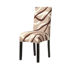 Load image into Gallery viewer, Print Pattened Dining Chair Cover Spandex Elastic Chair Slipcover Stretch Case For Chairs Wedding Hotel Banquet Fit Stretch Short Dining Room Chair Covers with Printed Pattern Banquet Chair Seat Protector Slipcover For Home Party Hotel Wedding Ceremony