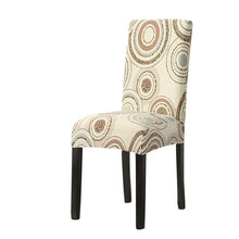 Load image into Gallery viewer, Print Pattened Dining Chair Cover Spandex Elastic Chair Slipcover Stretch Case For Chairs Wedding Hotel Banquet Fit Stretch Short Dining Room Chair Covers with Printed Pattern Banquet Chair Seat Protector Slipcover For Home Party Hotel Wedding Ceremony